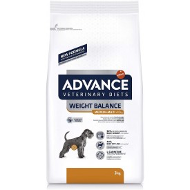 3 kg Advance Diets Weight Balance perro mediano y grande adulto