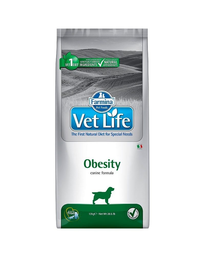 12 kg Farmina Vet Life Dog Obesity