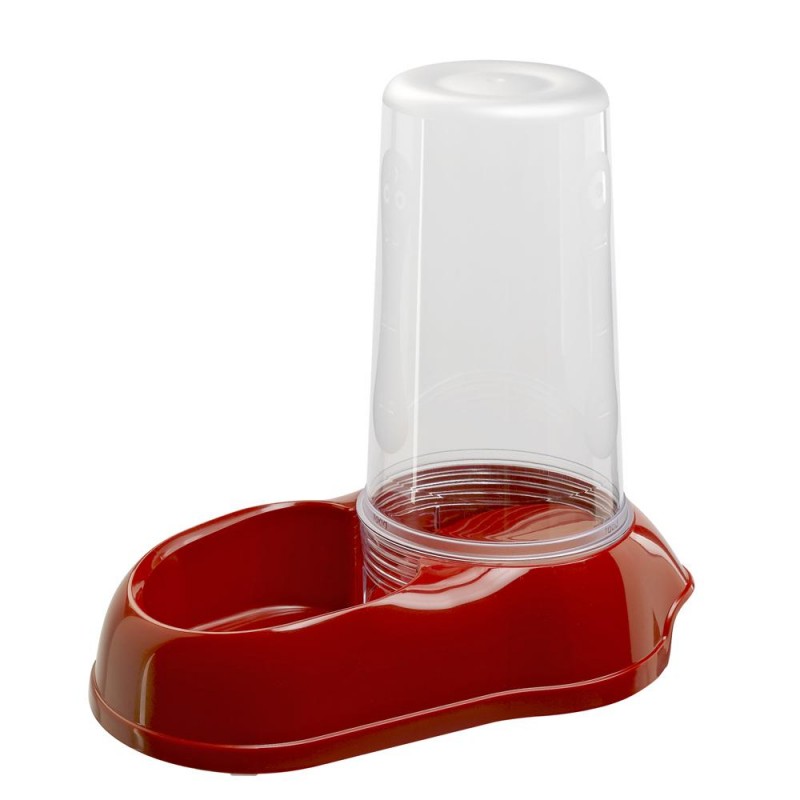 Ferplast Dispensador De Comida Y Agua Azimut 5,5L Rojo
