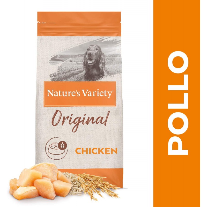 NATURE'S VARIETY Original con Salmón sin cereales para perros de raza  pequeña