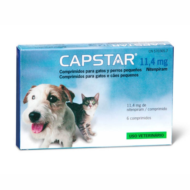 Capstar perros y gatos 6 comprimidos