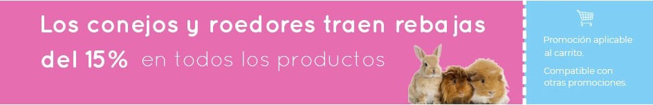 Complementos y suplementos nutricionales para conejos y roedores