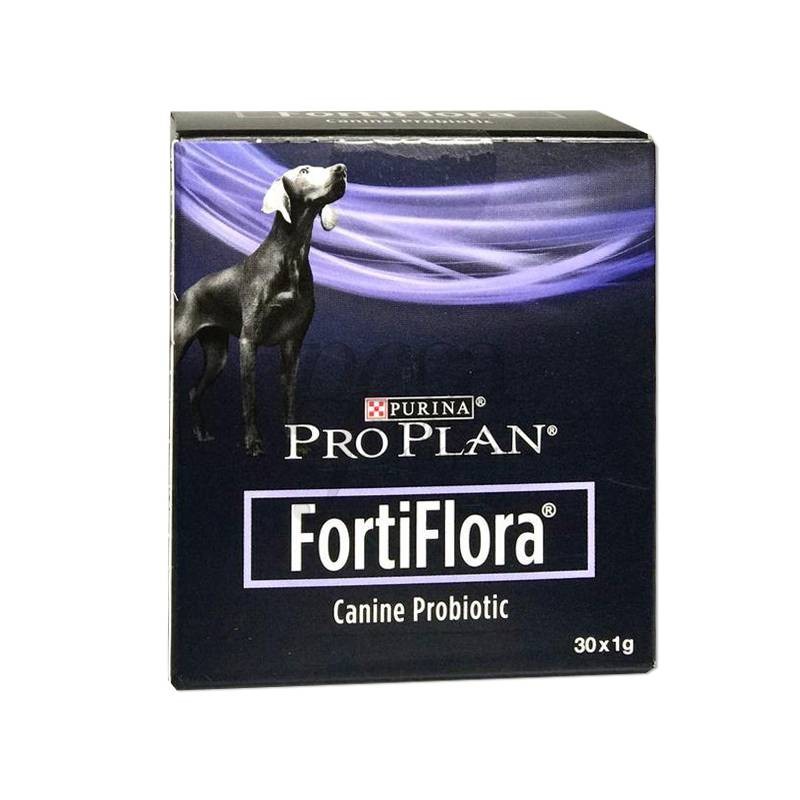 30 sobres Fortiflora Perro con probióticos para la flora intestinal